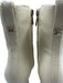 Sam Edelman Shoe Size 9.5 Cream White & Brown Leather Upper Patent Detail Boots Cream White & Brown / 9.5