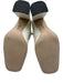 Sam Edelman Shoe Size 9.5 Cream White & Brown Leather Upper Patent Detail Boots Cream White & Brown / 9.5