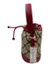 Tory Burch Beige, Red & Green Leather & Canvas Monogram Embroidered Floral Bag Beige, Red & Green / Mini