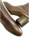 Sam Edelman Shoe Size 9 Dark Brown Leather Upper Side Zip Round Almond Toe Boots Dark Brown / 9