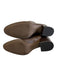 Sam Edelman Shoe Size 9 Dark Brown Leather Upper Side Zip Round Almond Toe Boots Dark Brown / 9