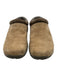 Merrell Shoe Size 8.5 Tan & brown Suede Round Toe Croc Slide Clog Flats Tan & brown / 8.5