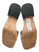 Eric Javits Shoe Size 8.5 Blue, Yellow & Green textile upper Square Toe Sandals Blue, Yellow & Green / 8.5