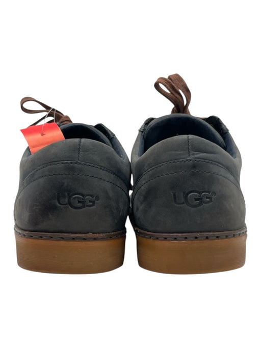 Ugg Shoe Size 9.5 Blue & Brown Leather Low Top Lace Up Men's Shoes Blue & Brown / 9.5