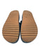 Steve Madden Shoe Size 8.5 Blue & Brown Canvas Textured Velcro Straps Sandals Blue & Brown / 8.5