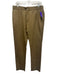Vince Size M Khaki Cotton Men's Pants Khaki / M