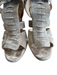 Christian Louboutin Shoe Size 37 Tan Suede Cut Out Detail Ankle Strap Heel Shoes Tan / 37