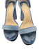 Antonio Melani Shoe Size 7.5 Blue Velvet Ostrich Feathers Bow Detail Shoes Blue / 7.5