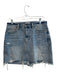 Pistola Size 28 Blue 100% Cotton Denim Medium Wash distressed Cutoff Skirt Blue / 28