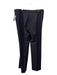 Akris Size 16 Black Wool Belt Loops Trouser Pants Black / 16