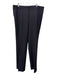Akris Size 16 Black Wool Belt Loops Trouser Pants Black / 16