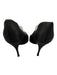 Lanvin Shoe Size 41 Black Satin Bedazzled Pointed Toe Midi Heel Pumps Black / 41