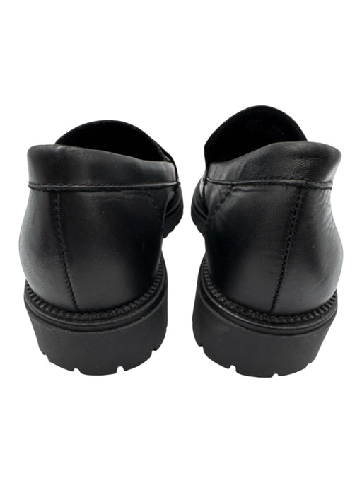 Tamaris Shoe Size 40 Black Leather Loafer Shoes Black / 40