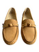 Cole Haan Shoe Size 8.5 Tan Suede Gold Accents Bow Moccasin Loafers Tan / 8.5