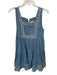 Sea New York Size S Teal & Navy Cotton Mini Abstract Square Neck Dress Teal & Navy / S