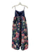 BHLDN Size S Blue, Green, Pink Polyester & Polyamide Spaghetti Strap Midi Dress Blue, Green, Pink / S