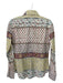 Etro Size S / 42 pale green & multi Cotton Blend paisley & ducks Long Sleeve Top pale green & multi / S / 42