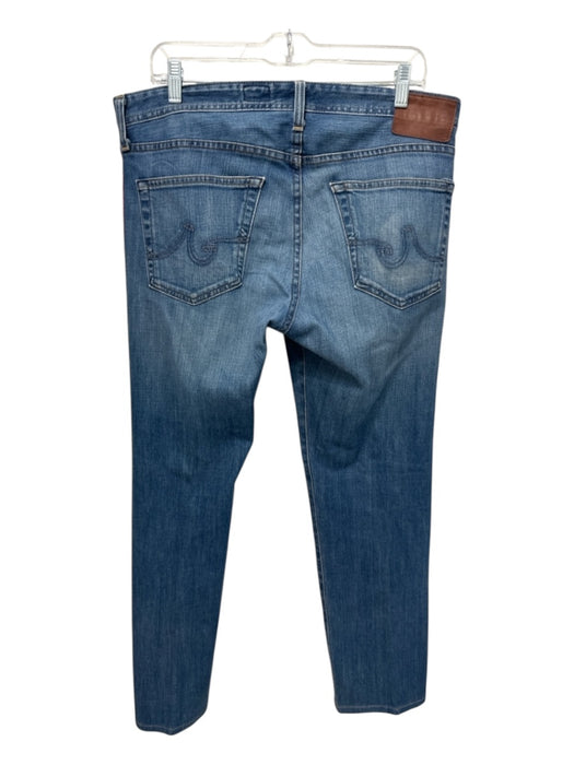 AG Size 34 med light wash Cotton Blend Solid Jean Men's Pants med light wash / 34