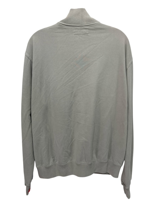 Buck Mason Size XL Tan Cotton Blend Solid Sweatshirt Zip Up Men's Jacket Tan / XL