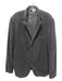 Victoire Hommes Gray Cotton Cordouroy 2 Button Men's Blazer Gray / 56