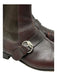 Gucci Shoe Size 11 Dark Brown Leather Solid Strap Boot Men's Shoes Dark Brown / 11