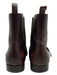 Gucci Shoe Size 11 Dark Brown Leather Solid Strap Boot Men's Shoes Dark Brown / 11