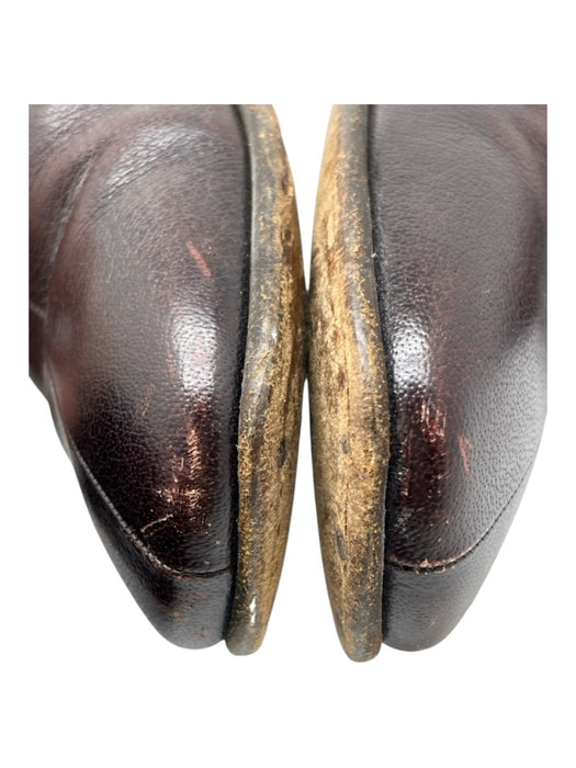 Gucci Shoe Size 11 Dark Brown Leather Solid Strap Boot Men's Shoes Dark Brown / 11