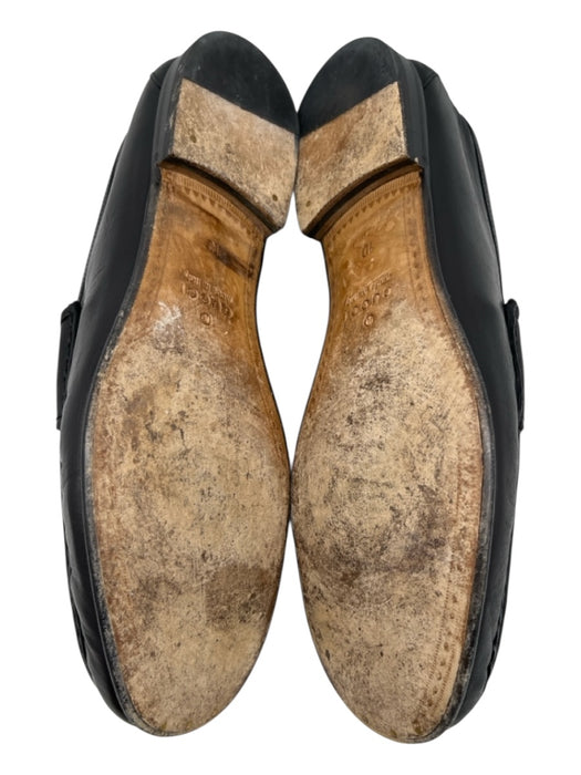 Gucci Shoe Size 10 Black Leather Solid Horse Bit Dress Men's Shoes Black / 10