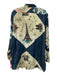 Paul Smith Size Est L Blue & Multi Cotton Abstract Men's Long Sleeve Shirt Blue & Multi / Est L