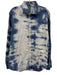 Sid Mashburn Size Est L Blue & White Cotton Tye Dye Button Up Long Sleeve Shirt Blue & White / Est L