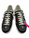 Gucci Shoe Size 10 Black Leather Bees Sneaker Men's Shoes Black / 10