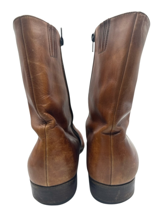 No Brand Shoe Size 11 AS IS Brown Leather Solid Boot Men's Shoes Brown / 11