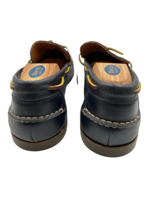 Sid Mashburn Shoe Size 11.5 AS IS Navy Blue & Brown Boat Men's Shoes Navy Blue & Brown / 11.5