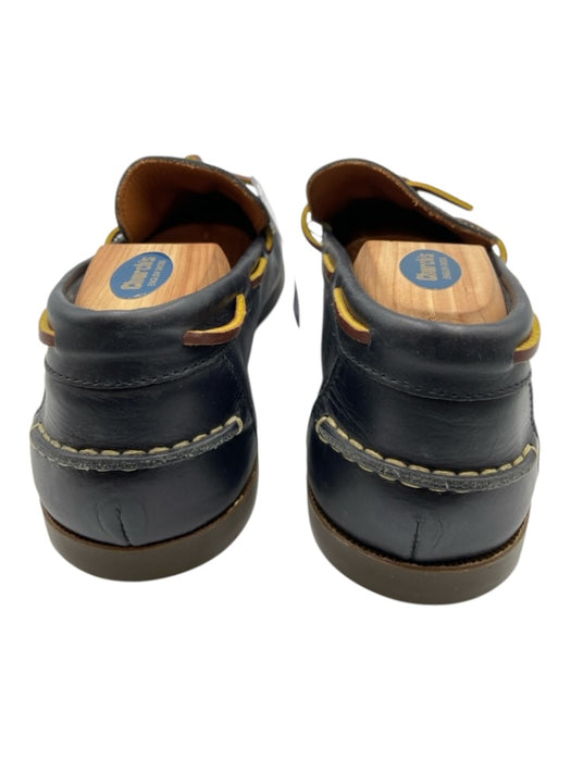 Sid Mashburn Shoe Size 11.5 AS IS Navy Blue & Brown Boat Men's Shoes Navy Blue & Brown / 11.5