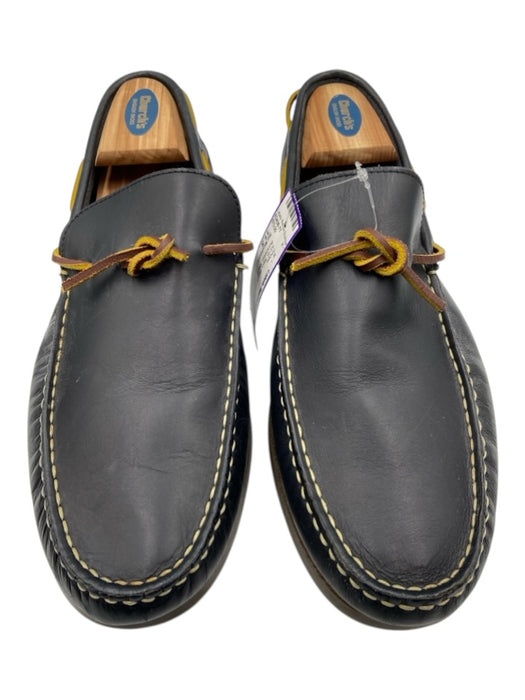 Sid Mashburn Shoe Size 11.5 AS IS Navy Blue & Brown Boat Men's Shoes Navy Blue & Brown / 11.5
