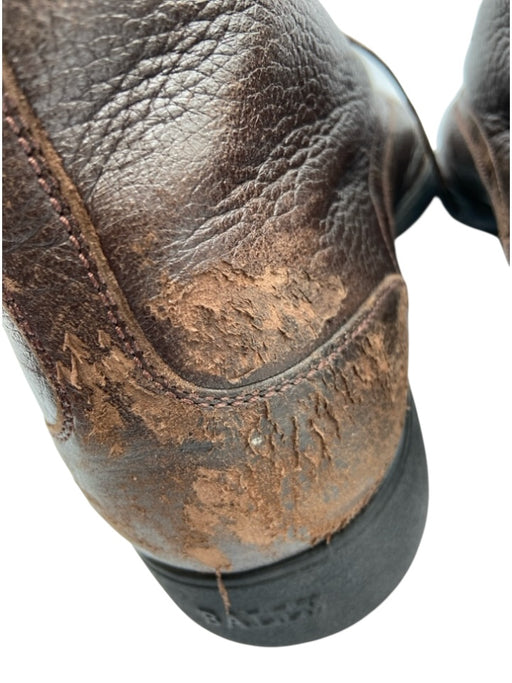 Bally Shoe Size 11 AS IS Brown Leather Solid Boot Men's Shoes Brown / 11