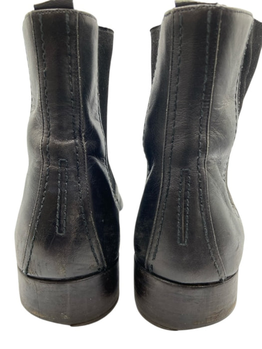 Gucci Shoe Size 11 AS IS Black Leather Solid Boot Men's Shoes Black / 11