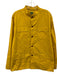 Sid Mashburn Size L Yellow Cotton Front Pockets Button Down Men's Jacket Yellow / L