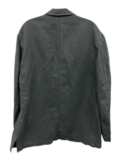 Sid Mashburn Green Cotton Front Pockets 2 Button Men's Blazer Green / L