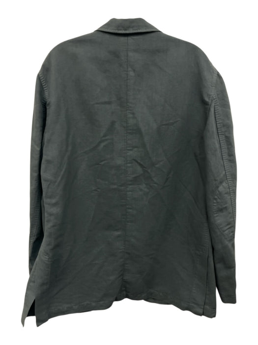 Sid Mashburn Green Cotton Front Pockets 2 Button Men's Blazer Green / L