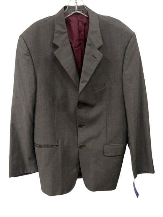 Paul Smith Gray Wool 3 button Men's Blazer Gray / 52