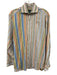 Daniel Cremieux Size S White & Multi Cotton Striped Men's Long Sleeve Shirt White & Multi / S