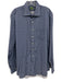 Sid Mashburn Size XL Blue & White Cotton Polka Dot Button Down Long Sleeve Shirt Blue & White / XL