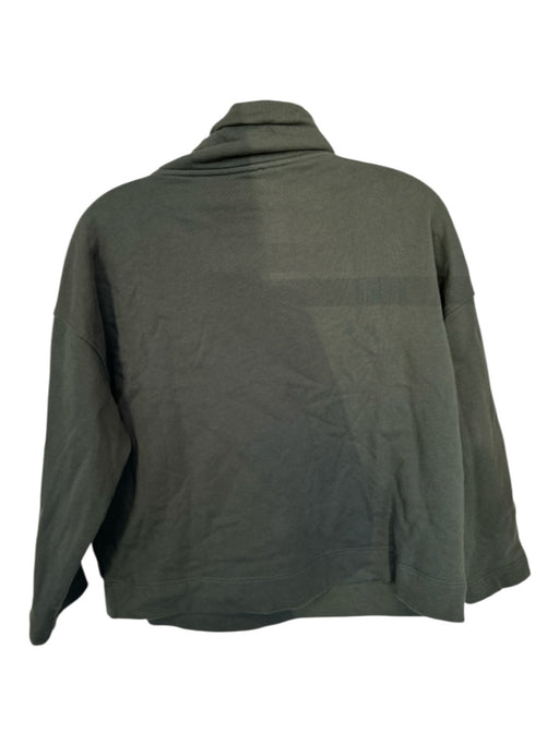 Kenzo Size S Olive Green & Yellow Cotton Long Sleeve Logo Tiger Sweatshirt Olive Green & Yellow / S