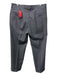 H Stockton Size 35 Gray Wool Blend Zip Fly Men's Pants Gray / 35