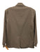 Dolan Size XXS Taupe Poly Blend Zip Pocket Lapels 2 Button Slit Pockets Blazer Taupe / XXS