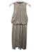 Lauren Ralph Lauren Size 2 Light Gold Sleeveless Metallic Thread Dress Light Gold / 2