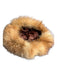 No Brand Auburn Fox Fur Fuzzy Circle Lined Hat Auburn / One Size