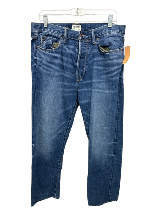 Todd Snyder Size 33 medium dark wash Cotton Blend Solid Jean Men's Pants medium dark wash / 33
