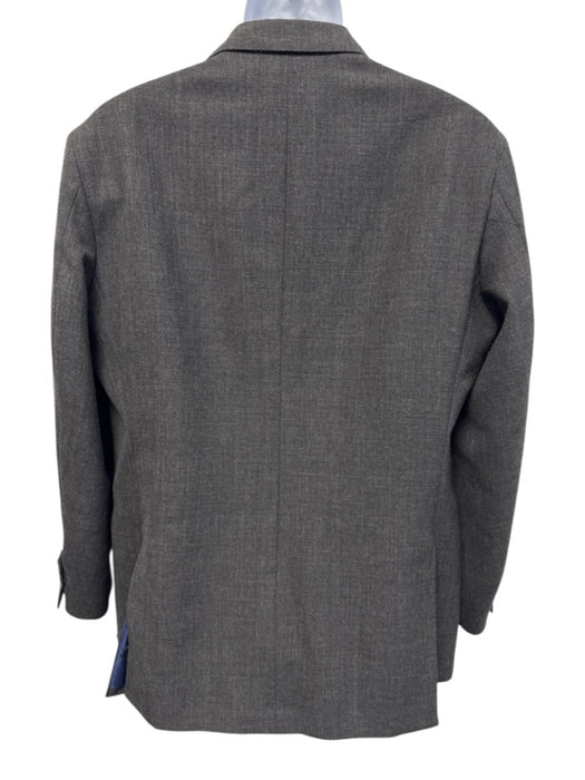 Sid Mashburn Dark Gray Wool Solid 2 Button Men's Suit Dark Gray / 54